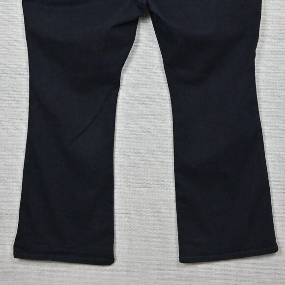 Torrid Super Stretch Luxe Slim Boot Stretch Flare Leg Dark Wash Blue Jeans 20R - Picture 12 of 16